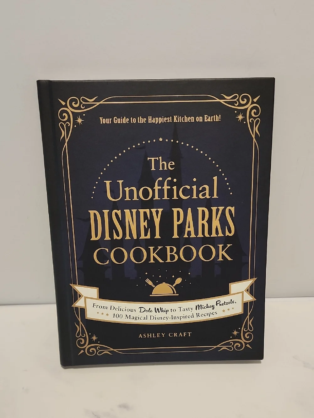 Ashley Craft The Unofficial Disney Parks Cookbook - Navy & Gold